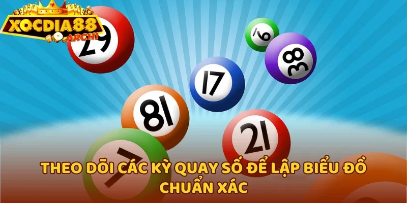 Theo dõi các kỳ quay số để lập biểu đồ chuẩn xác