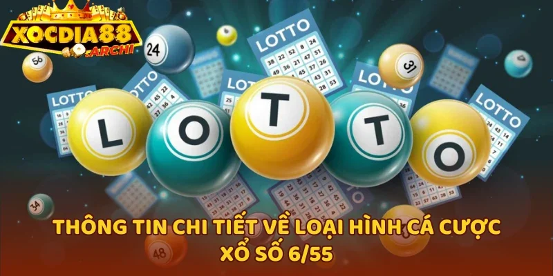 Thông tin chi tiết về loại hình cá cược xổ số 6/55